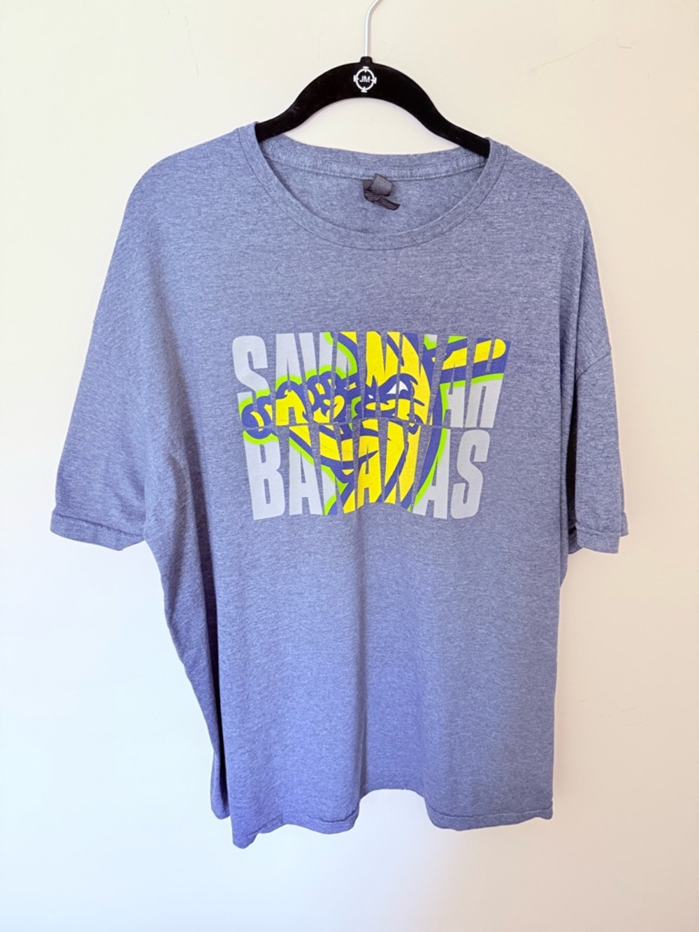 Men's Size XXL Savannah Bananas  Navy Blue Heather.